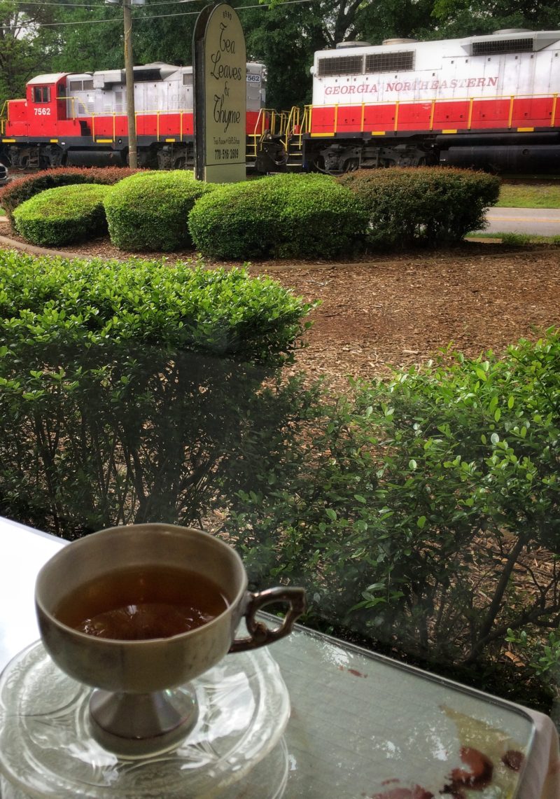 Destination Tea Review of afternoon tea at Tea Leaves & Thyme in GA