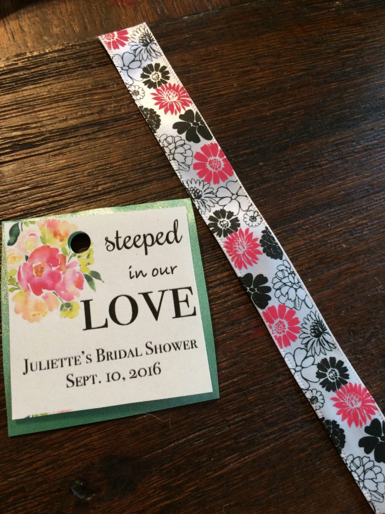 Tea Party Favors: Tea Strainers (Steeped in Love) - Destination Tea