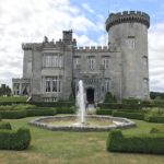 exterior Dromoland Castle in County Clare, Ireland