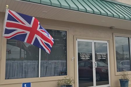 entryway to British Pantry & Tearoom