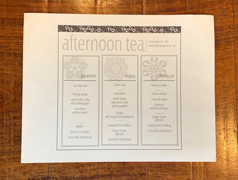 Review of afternoon tea at Teaism Penn Quarter in DC Destination Tea