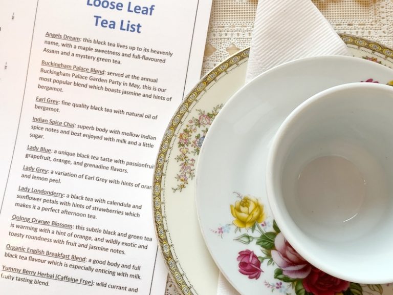 Review of afternoon tea at The Olde English Creamery - Destination Tea