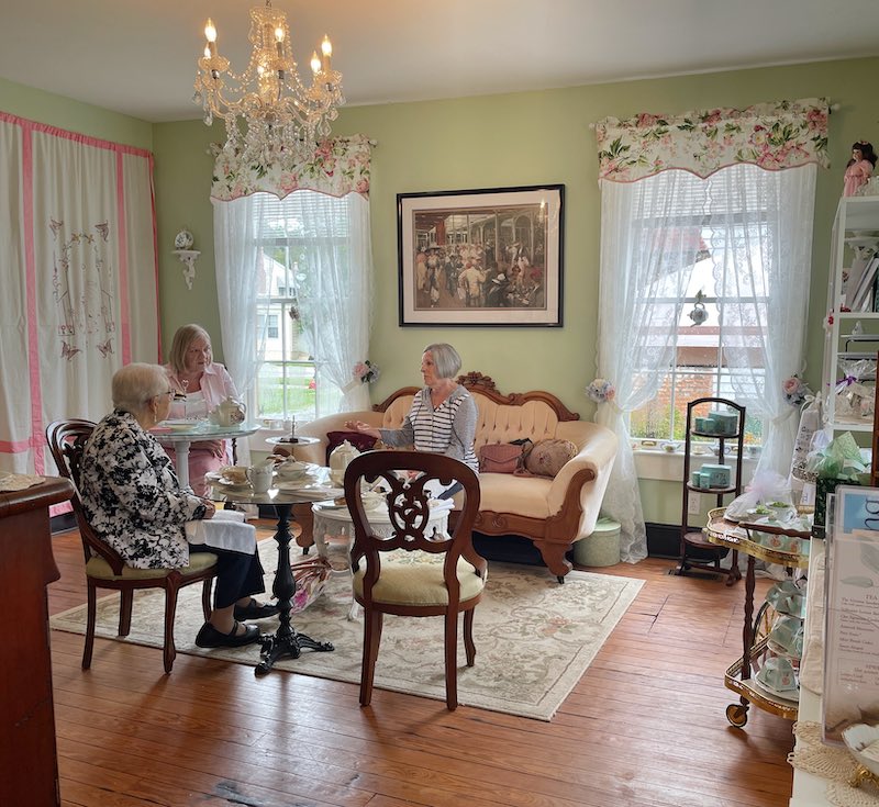 Destination Tea Review of afternoon tea at Stillwater Tea House in VA