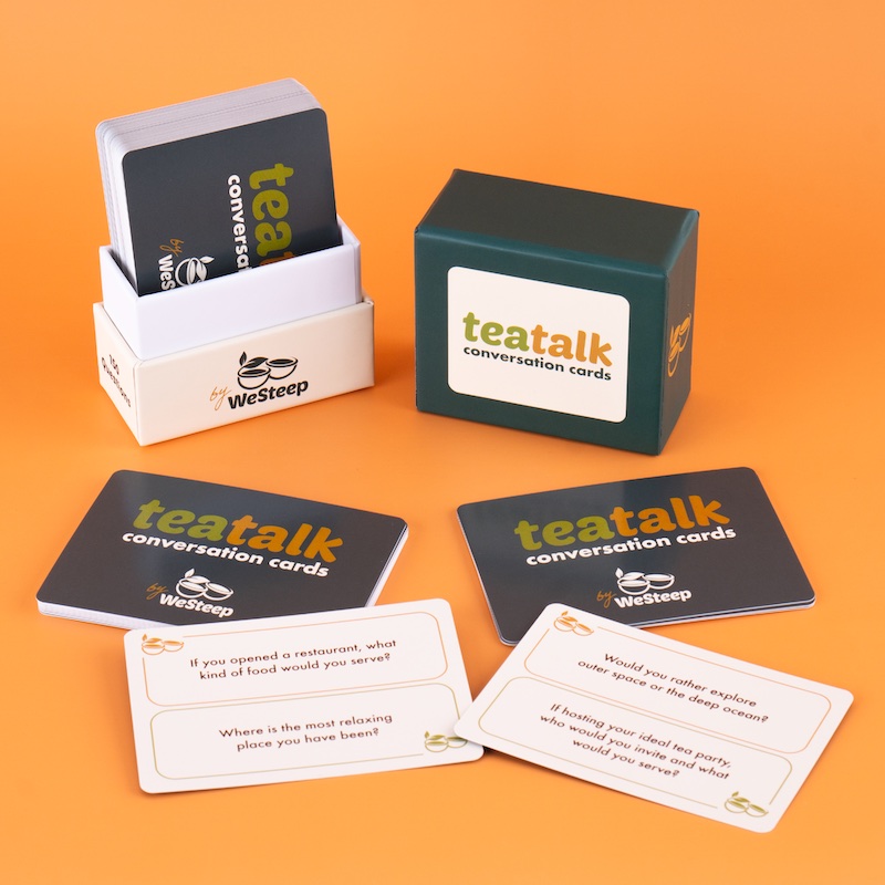 Tea Talk Program Visual WeSteep Tea: Bringing People Together over Tea - Destination Tea