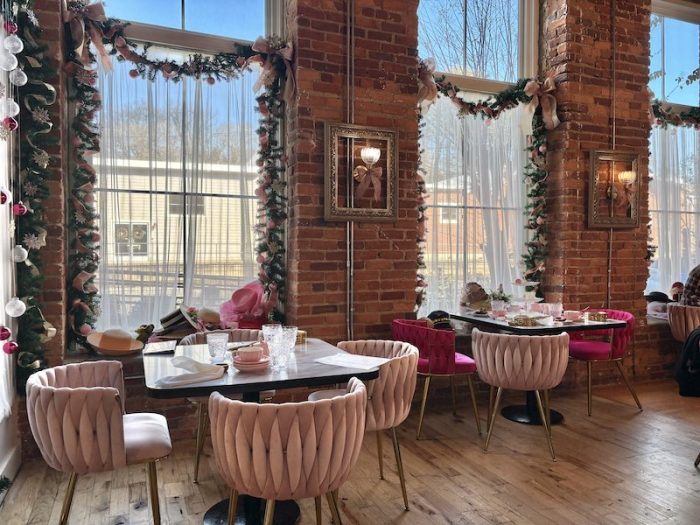 Christmas Tea at Sweety's Cafe & Tea Room in Canton, Georgia