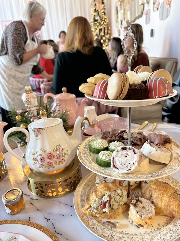 afternoon tea at Sweety's Cafe & Tea Room in Canton, GA