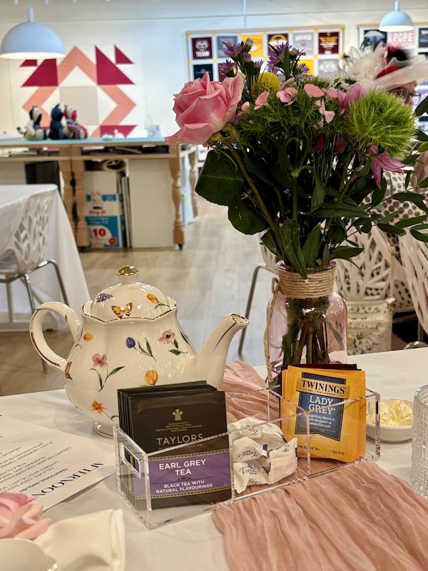 bagged teas at Afternoon Tea at Boxed Bites 2 Go in Marietta, Georgia