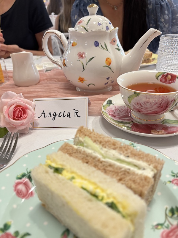 tea served at Afternoon Tea at Boxed Bites 2 Go in Marietta, Georgia
