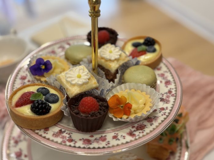desserts at Afternoon Tea at Boxed Bites 2 Go in Marietta, Georgia