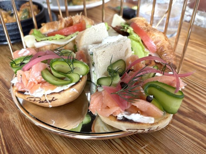 finger sandwiches at Peckish in Atlanta, Georgia