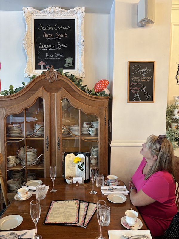 afternoon tea at Neverland Tea Salon in Vancouver, British Columbia