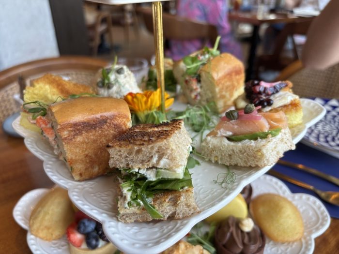tea sandwiches at The Ben West, Proper Grit in West Palm Beach, Florida