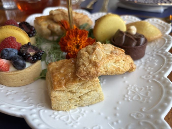 scones at afternoon tea at The Ben West, Proper Grit in West Palm Beach, Florida