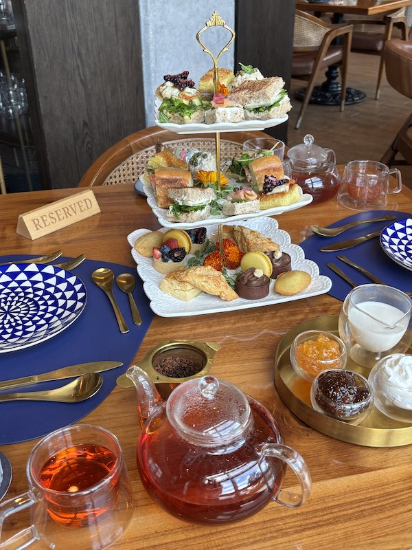 tea for two at The Ben West, Proper Grit in West Palm Beach, Florida