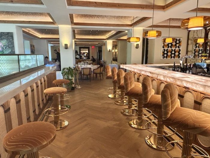 afternoon tea at The Brazilian Court's Cafe Boulud in Palm Beach, Florida