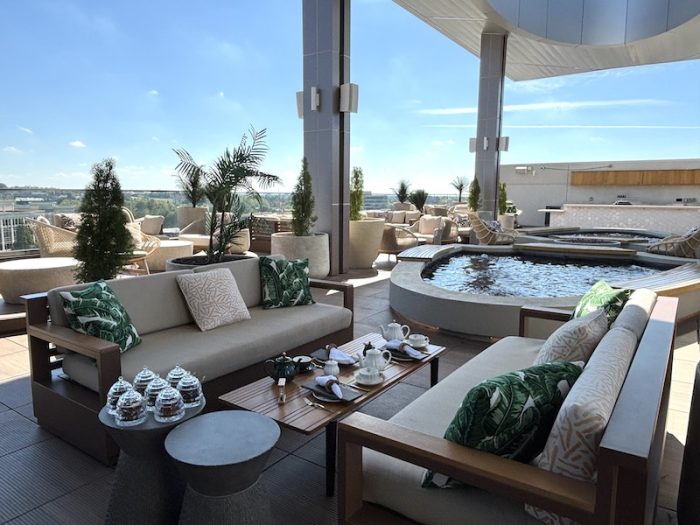 rooftop views at The Westin Atlanta Gwinnett, Overstory Rooftop Bar