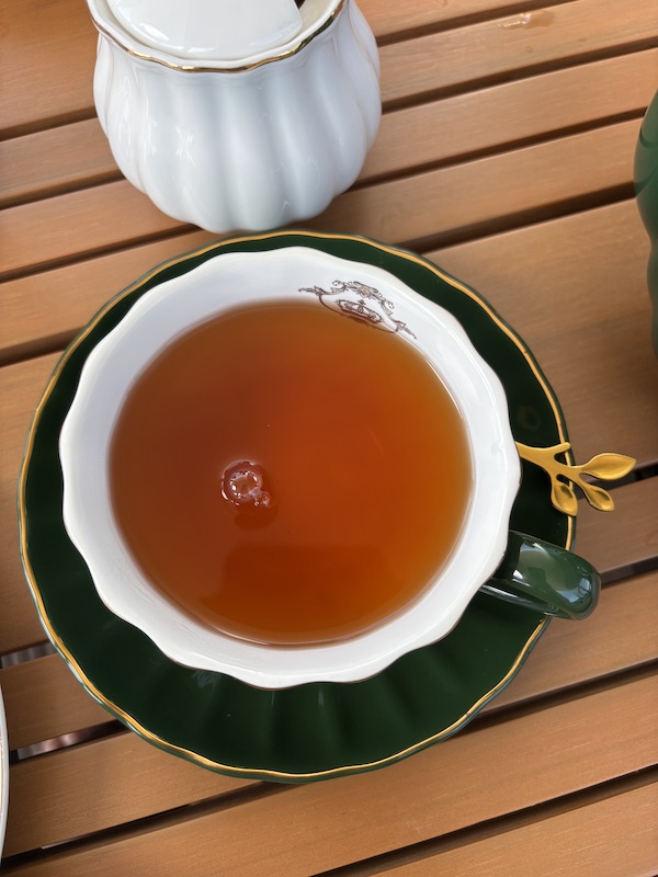 tea at afternoon tea at The Westin Atlanta Gwinnett, Overstory Rooftop Bar