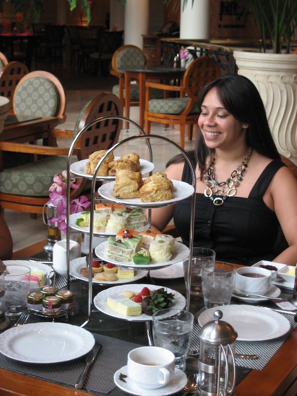 2010 afternoon tea at Four Seasons Hotel Atlanta