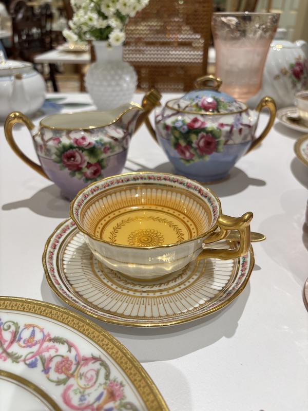 jasmine green tea at Le Faucheur in Dunwoody, Atlanta, Georgia