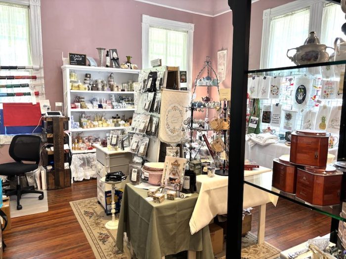 gift shop at Smith-Byrd House in Prattville, Alabama