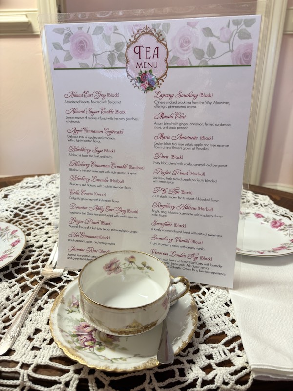 Stillwater Tea House at Rose Cottage