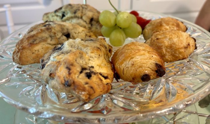 breads course at afternoon tea at Annabella at Cedar Glen in Huntsville, AL