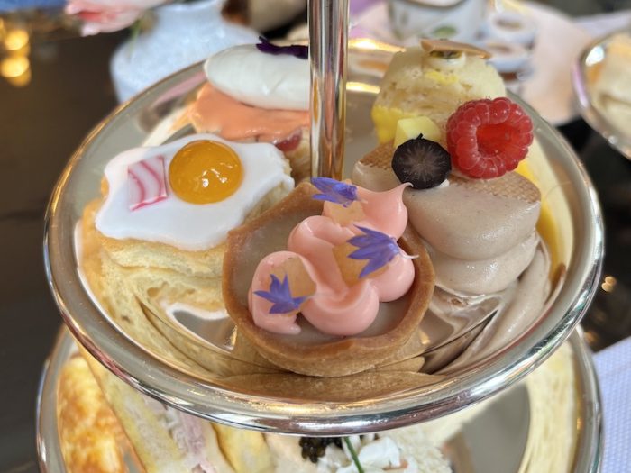 desserts at afternoon tea at The Peninsula Beverly Hills, California
