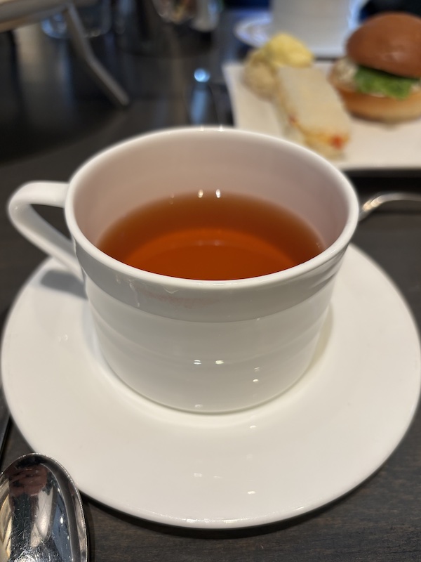 black tea at The Fearrington House Restaurant in Pittsboro, North Carolina